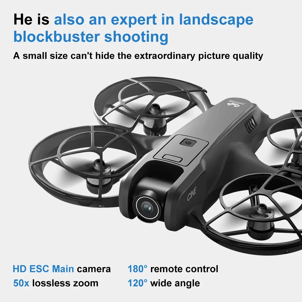 New V666 Drone 8K Camera RC Screen Obstacle Avoidance Brushless Motor Altitude Headless Mode RC Quadcopter UAV Toys