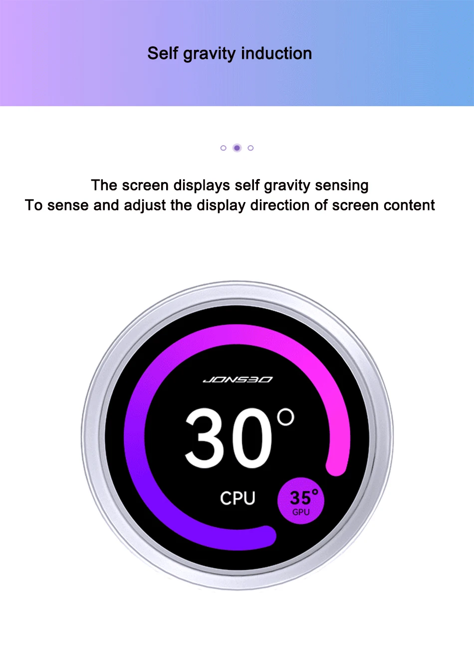 JONSBO TF2-360SC LCD Screen CPU Water Cooler ARGB Fan Aluminum Alloy Cold Head Liquid Radiator For LGA1700 1200 115X 2011 AM5