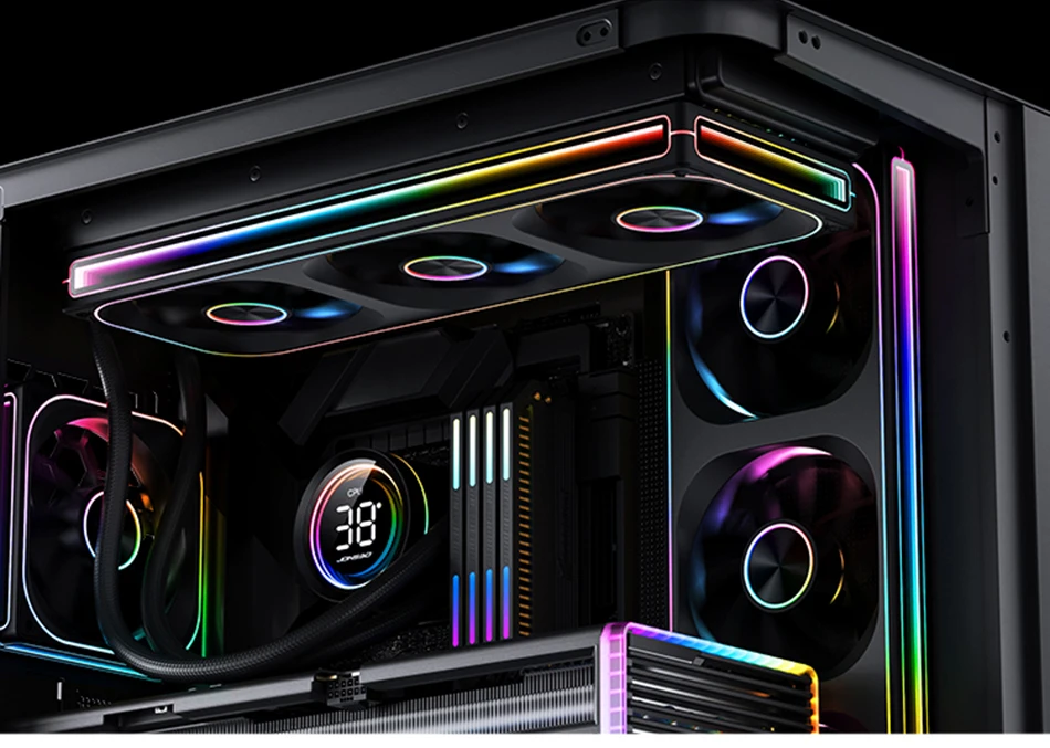 JONSBO TH-360 White Water Cooler 120mm ARGB Fan TH-240 AIO CPU Liquid Cooling Integrated Water-cooled LGA1700 115X 1851 1200 AM5 JONSBO TH-360 White Water Cooler 120mm ARGB Fan TH-240 AIO CPU Liquid Cooling Integrated Water-cooled LGA1700 115X 1851 1200 AM5