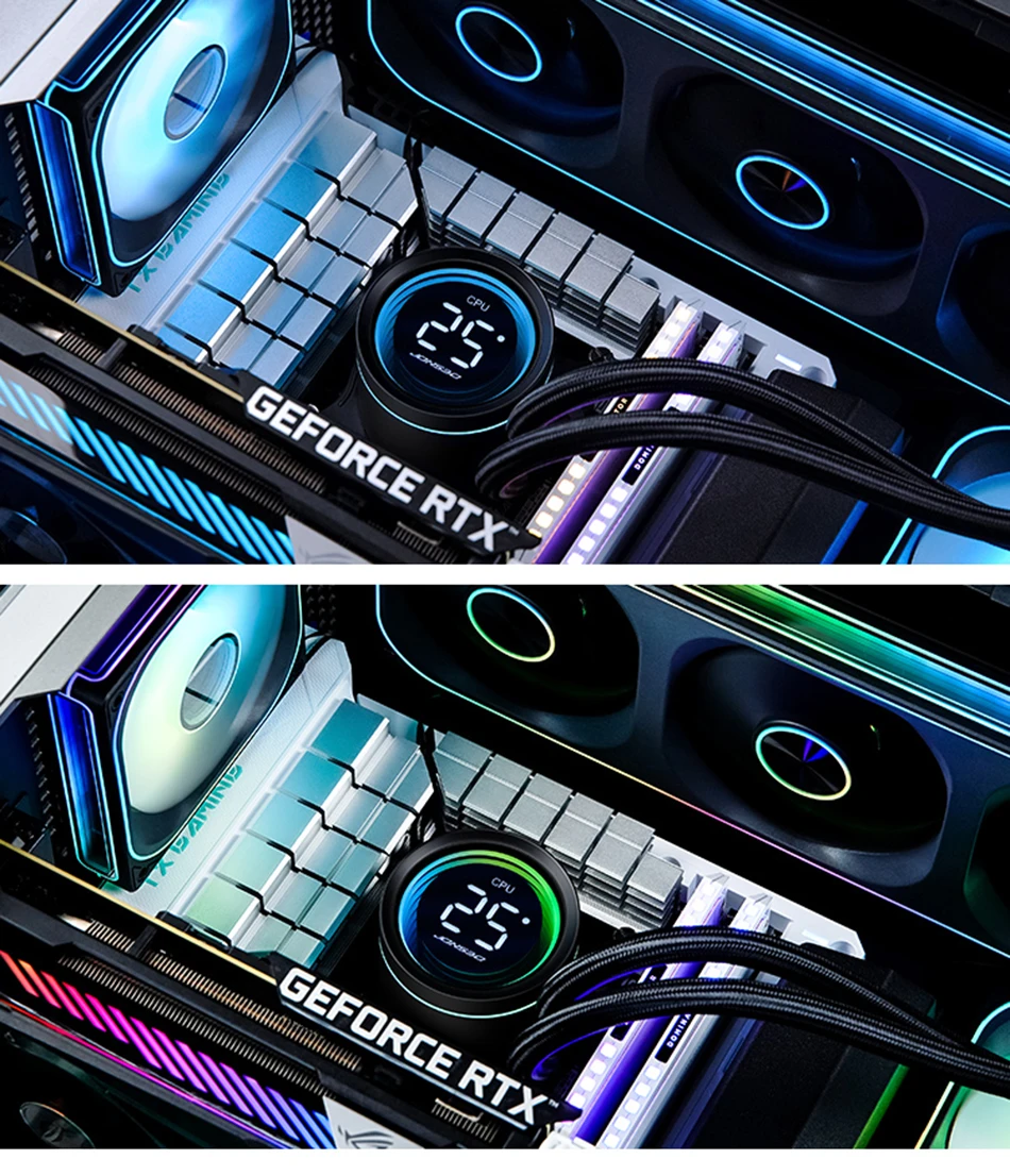 JONSBO TH-360 White Water Cooler 120mm ARGB Fan TH-240 AIO CPU Liquid Cooling Integrated Water-cooled LGA1700 115X 1851 1200 AM5 JONSBO TH-360 White Water Cooler 120mm ARGB Fan TH-240 AIO CPU Liquid Cooling Integrated Water-cooled LGA1700 115X 1851 1200 AM5