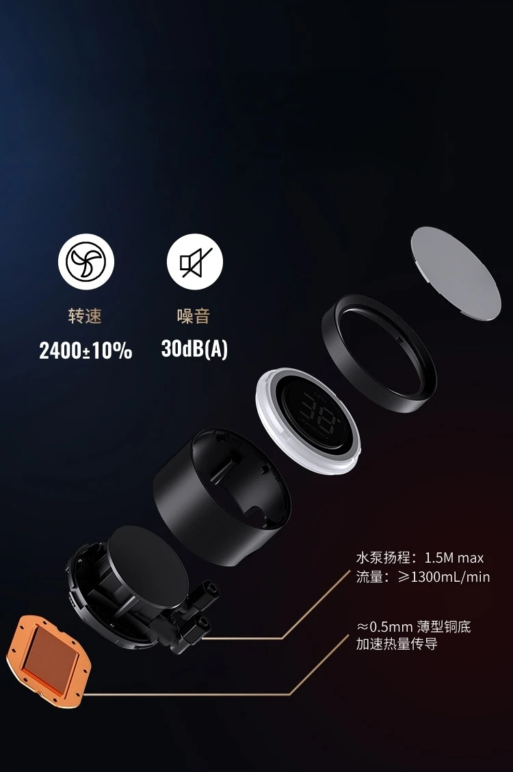 Jonsbo TH-360 AIO CPU Liquid Cooling Integrated Water-cooled Radiator TH-240 PC Water Cooler LGA1700 1851 1200 115X AM4 AM5