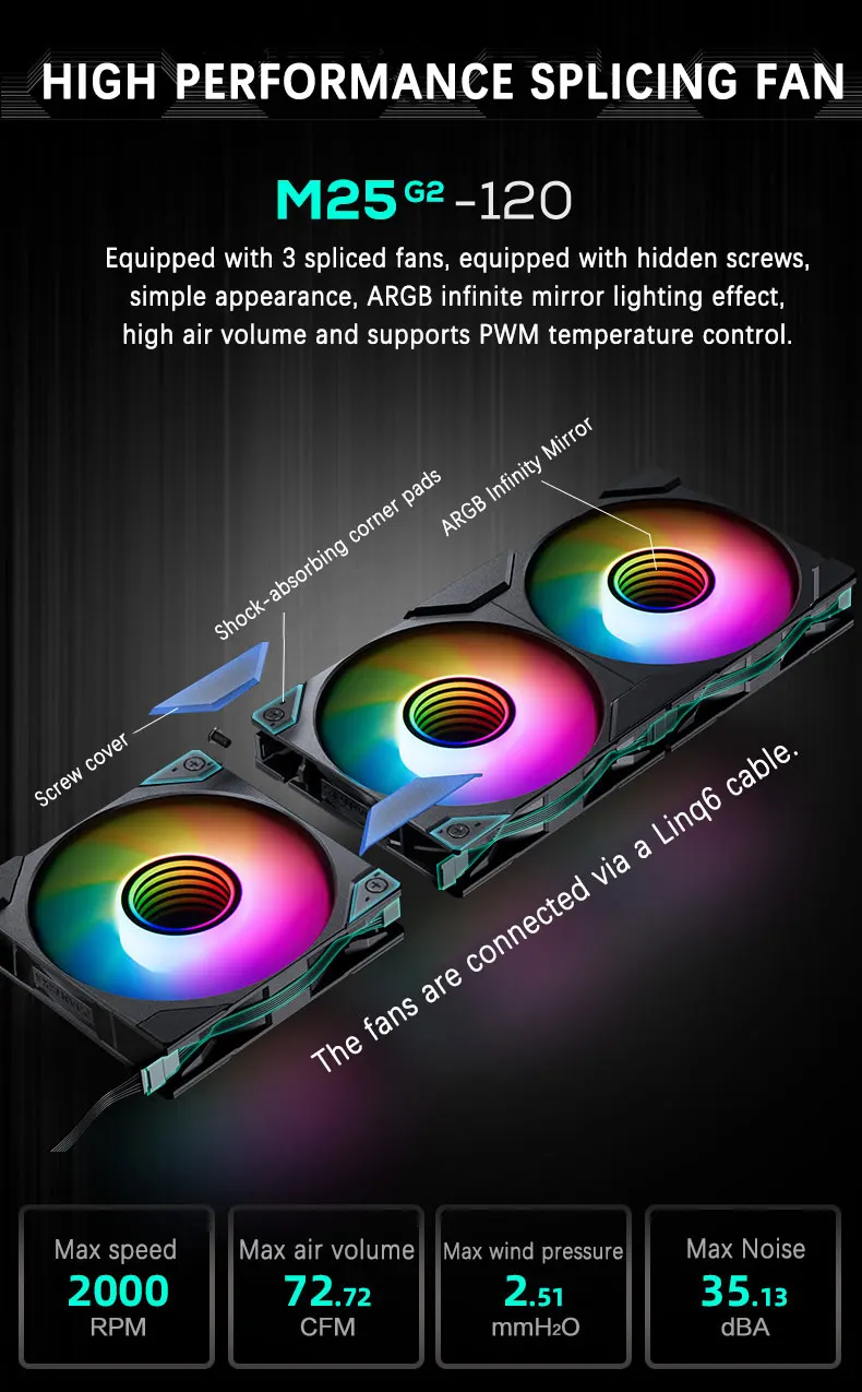 PHANTEKS GLACIER ONE 360 M25 G2 360mm All-in-One Liquid CPU Cooler BOS|VRM|RAM Assisted Cooling Support LGA1700/1851 AMD AM4/AM5