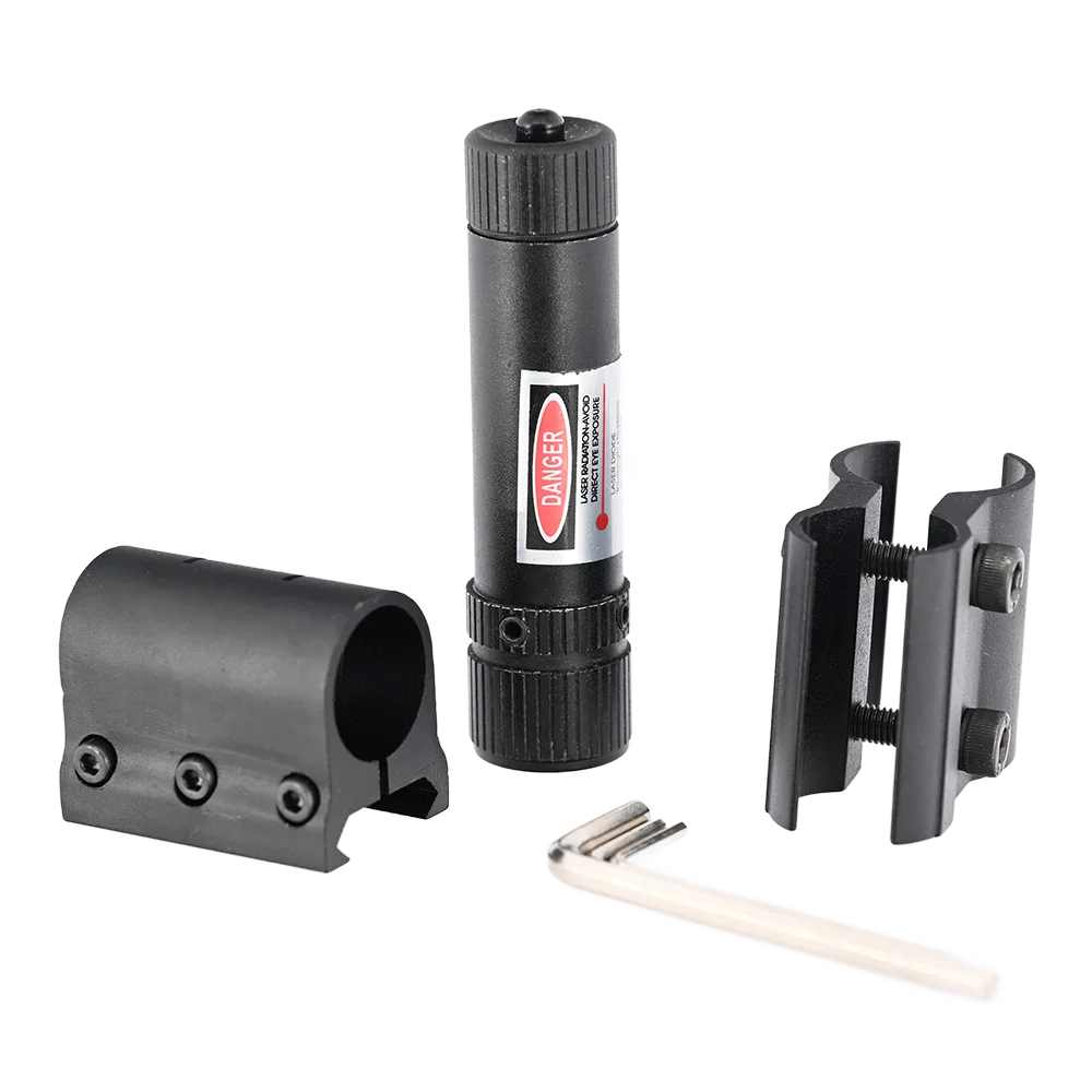 Shooin Optics Hunting Red Dot Laser Peripheral Devices With Picatinny Rail Mount And Tube Hoop