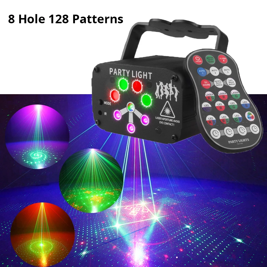 8 Hole 128 Patterns