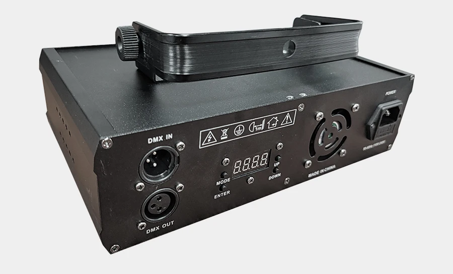 Disco Dual Lens RGB Beam Line Scanner Projector Laser Lamp Dmx512 Suitable for Disco Dj Party Wedding Bar Stage Light