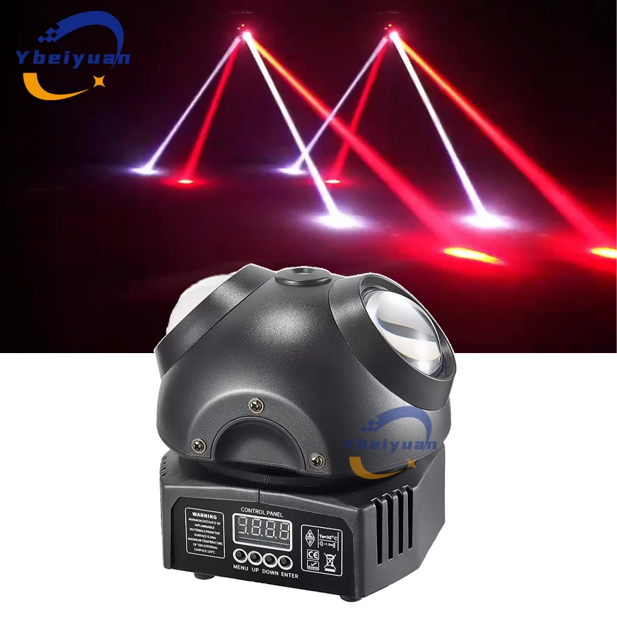 New Disco DJ Stage Rotating Laser + Beam RGB Strobe Green Laser DMX512 Light Projector Bar Party Wedding Christmas