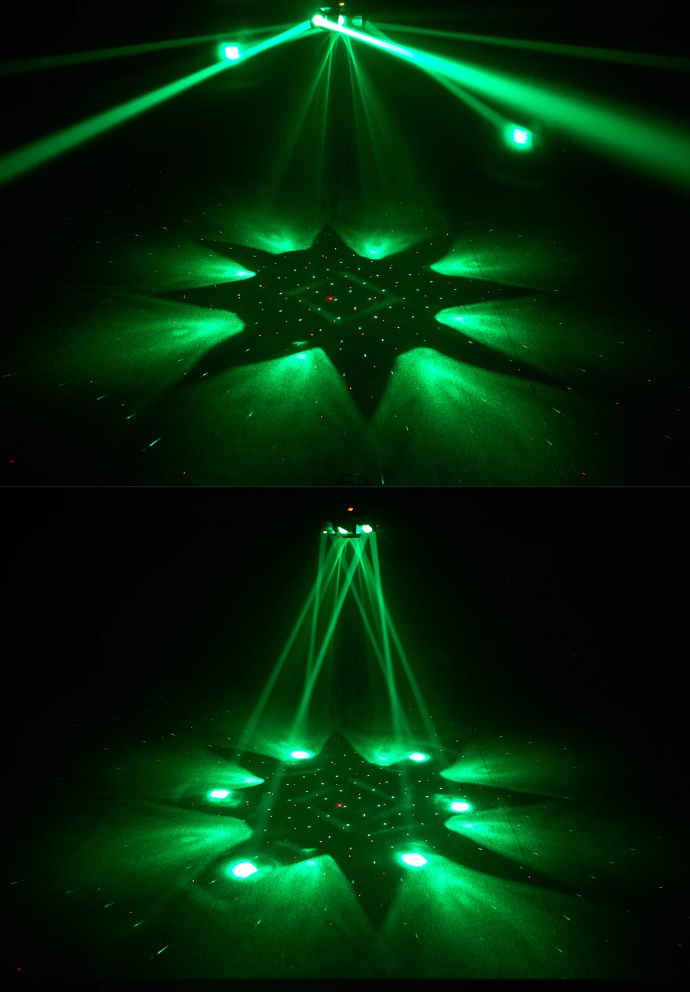 150W Moving Head Beam Light RG Laser Stage Light Strobe DMX Controller DJ Disco Light RGB Rotating Party Christmas lights Bar