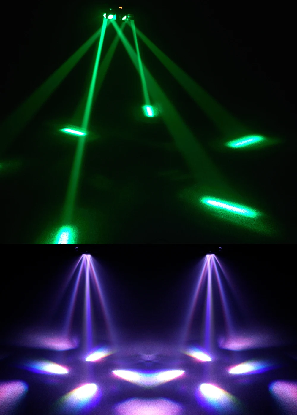 150W Moving Head Beam Light RG Laser Stage Light Strobe DMX Controller DJ Disco Light RGB Rotating Party Christmas lights Bar