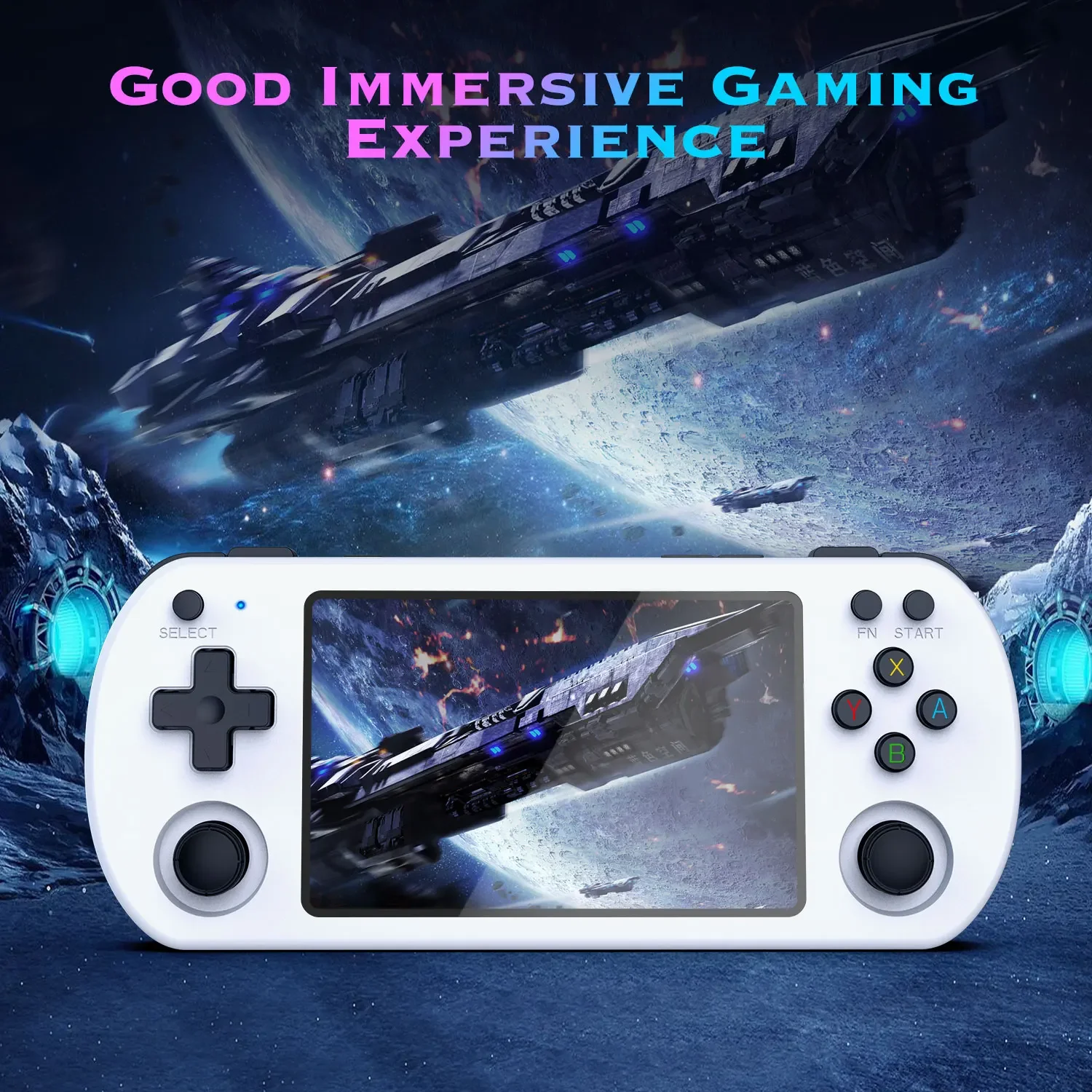 U8 Retro Handheld Video Game Console 128G 64G Linux System 4.0-inch IPS Screen