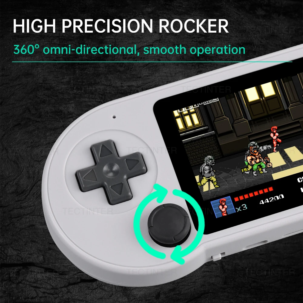 SF2000 3 inch IPS Screen Portable Handheld Game Player Video Game Console Built-in 8000+ Games Retro TV Game Player AV Output