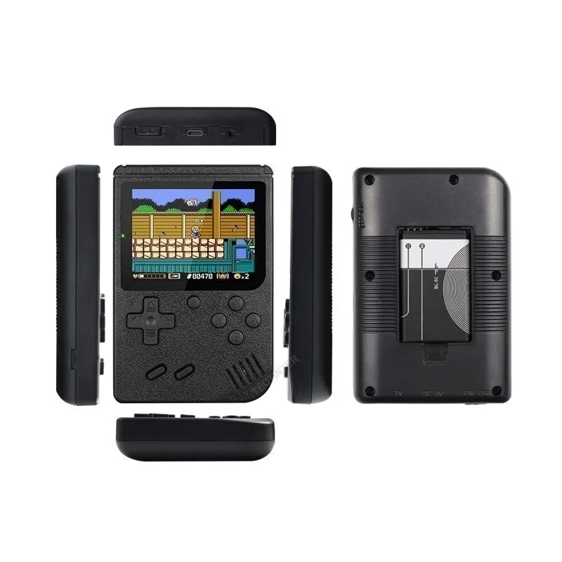 Mini Handheld Game Player Retro Game Boy Portable 8-Bit 3.0 Inch LCD Video Game Console Built-in 500 Games For Kids Gift Mini Handheld Game Player Retro Game Boy Portable 8-Bit 3.0 Inch LCD Video Game Console Built-in 500 Games For Kids Gift
