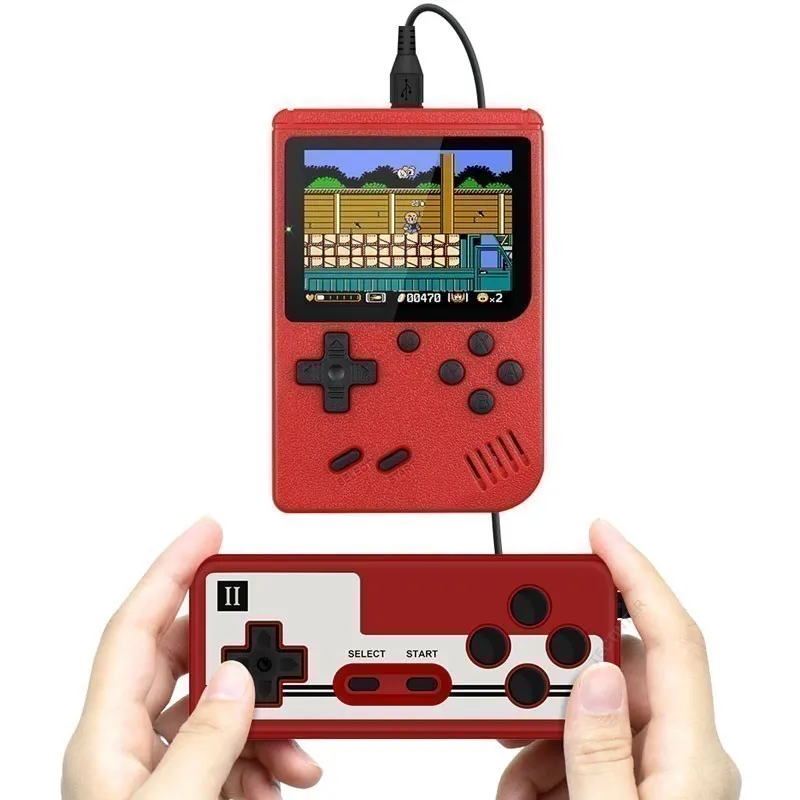 Mini Handheld Game Player Retro Game Boy Portable 8-Bit 3.0 Inch LCD Video Game Console Built-in 500 Games For Kids Gift Mini Handheld Game Player Retro Game Boy Portable 8-Bit 3.0 Inch LCD Video Game Console Built-in 500 Games For Kids Gift