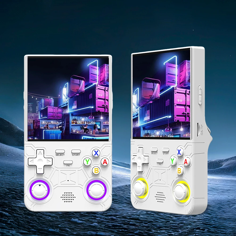 R36 ULTRA Retro Handheld Game Console 3000mAh 4.0Inch IPS Screen Portable Pocket Video Game Player 64G/128G Open Source Consoles