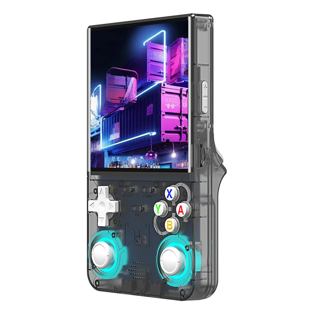 R36 ULTRA Retro Handheld Game Console 3000mAh 4.0Inch IPS Screen Portable Pocket Video Game Player 64G/128G Open Source Consoles