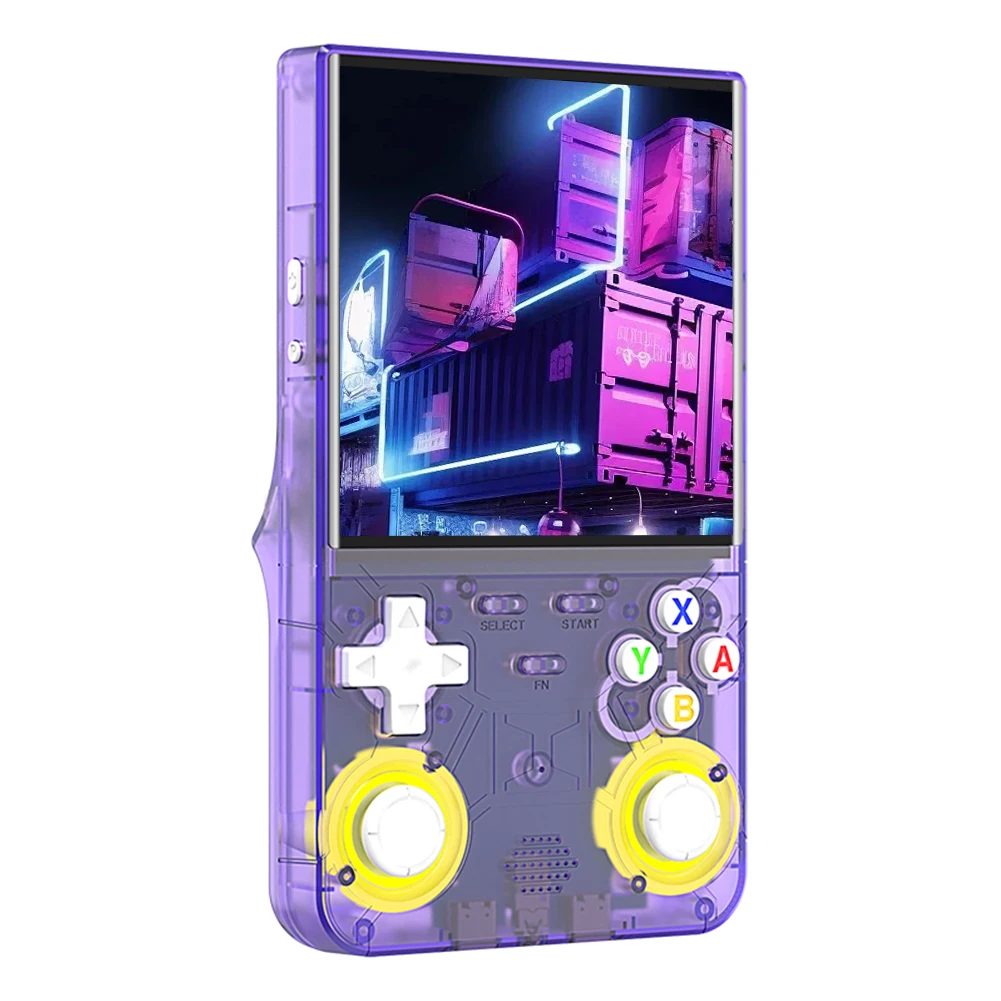 R36 ULTRA Retro Handheld Game Console 3000mAh 4.0Inch IPS Screen Portable Pocket Video Game Player 64G/128G Open Source Consoles