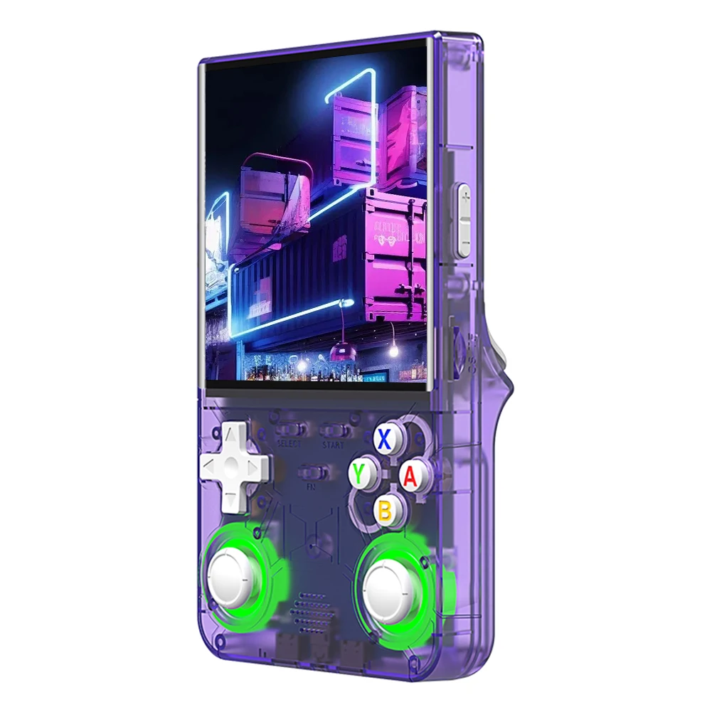 R36 ULTRA Retro Handheld Game Console 3000mAh 4.0Inch IPS Screen Portable Pocket Video Game Player 64G/128G Open Source Consoles