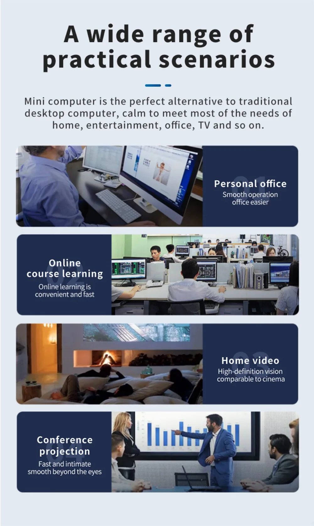 MLLSE G2 Pro Mini PC Intel Twin Lake N150 Processor LPDDR5 12GB RAM 512GB ROM Windows 11 Pro WiFi 5 BT5.2 Desktop Computer