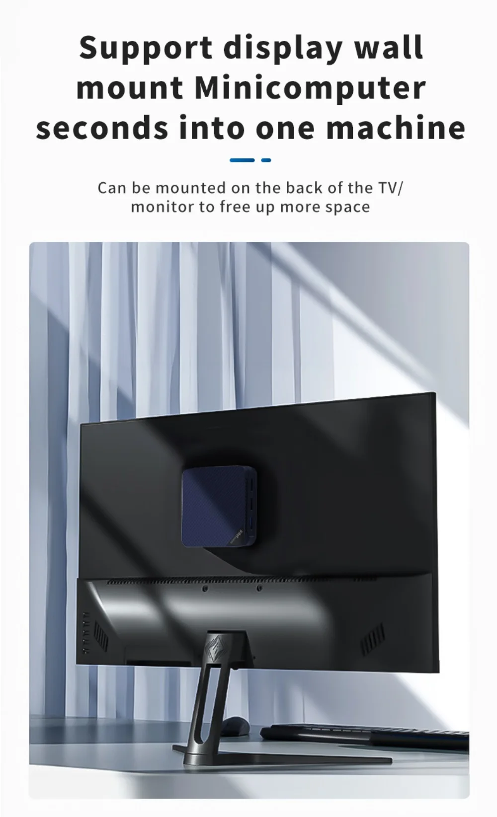 MLLSE G2 Pro Mini PC Intel Twin Lake N150 Processor LPDDR5 12GB RAM 512GB ROM Windows 11 Pro WiFi 5 BT5.2 Desktop Computer