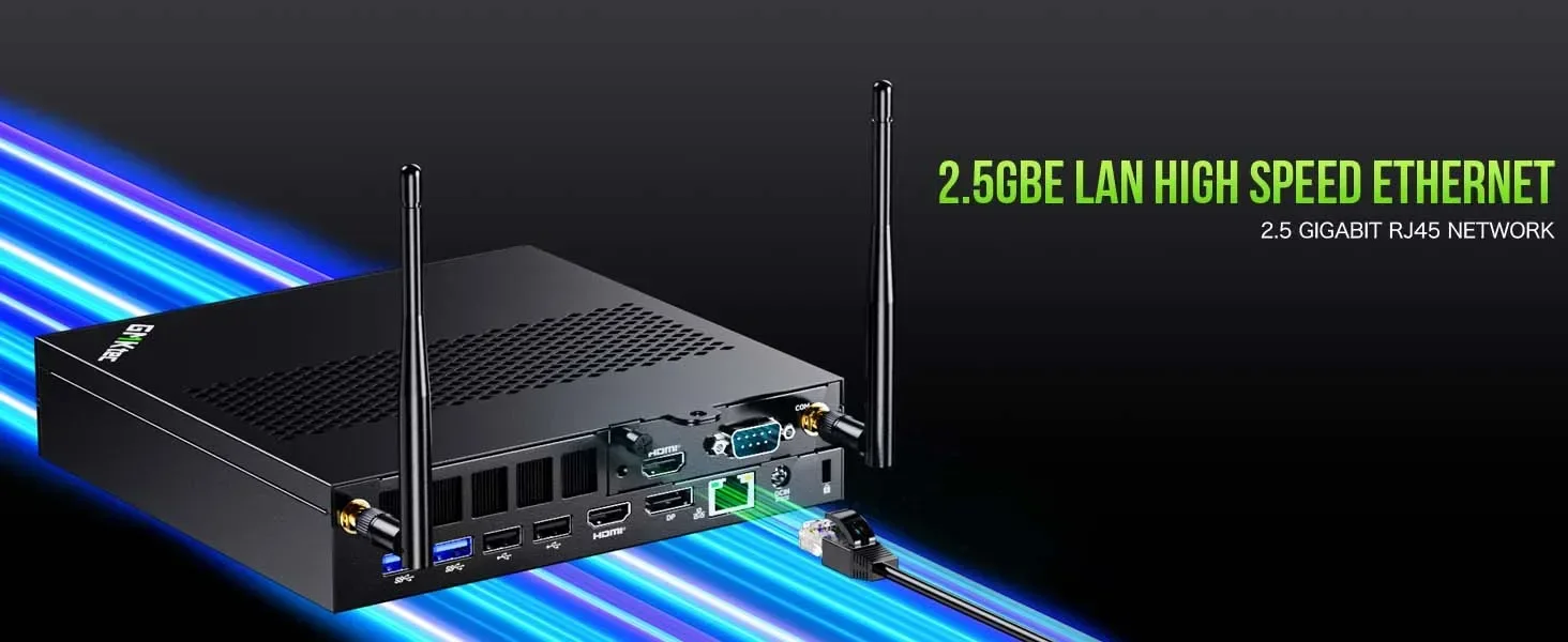 GMKtec K10 MINI PC 13th Core i9-13900HK Windows 11 Pro 2*DDR5 3*PCIE SSD WIFI6 BT5.2 2.5G Lan Desktop Mini PC Gaming Computer