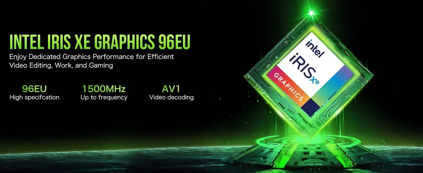 GMKtec K10 MINI PC 13th Core i9-13900HK Windows 11 Pro 2*DDR5 3*PCIE SSD WIFI6 BT5.2 2.5G Lan Desktop Mini PC Gaming Computer